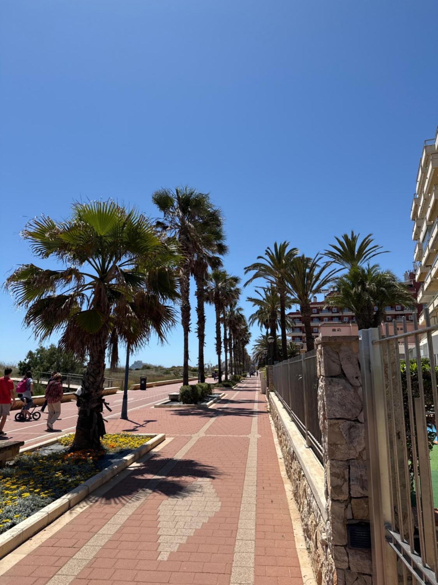 Fantastico Apartamento Con Vistas Al Mar Пеньискола Экстерьер фото